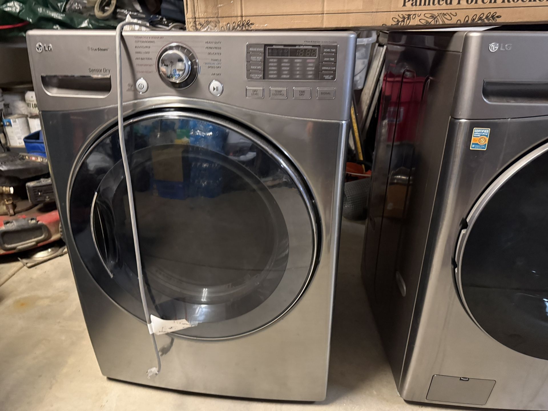 LG Thin Q Washer And Dryer 
