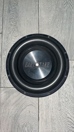 10 inch Earthquake passive radiator