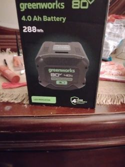 Greenworks 80v Battery