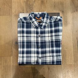 Timberland Pro Long Sleeve Flannel Shirts