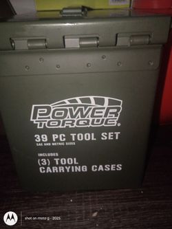 Tool box with tools