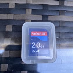 SanDisk 2GB SD Card