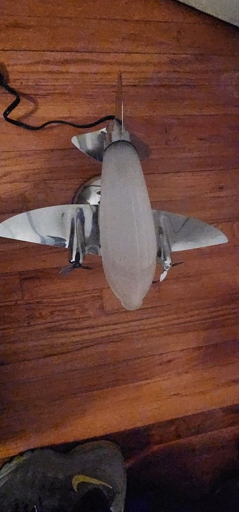 VINTAGE PLANE LAMP