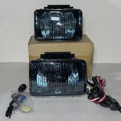 Chevy Colorado / GMC Canyon Smokd Fog Lights/w Switch and Wiring Harness for 2004 to 2012