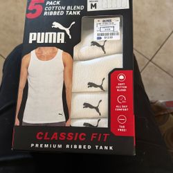 Cotton Blend Ribbed Tank