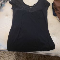 Black Shirt Medium Size 