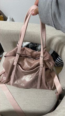 Cute pink glittery bag