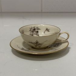 Vintage Heinrich & Co. Selb Bavaria teacup and saucer 