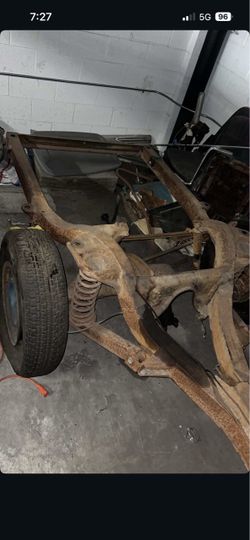 1963 Chevrolet impala hardtop Canadian frame, complete rolling chassis