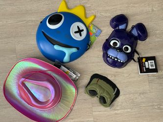 Halloween Masks—Never Used