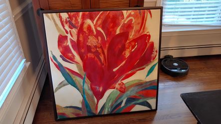 Lovely flower art heavy and good quality