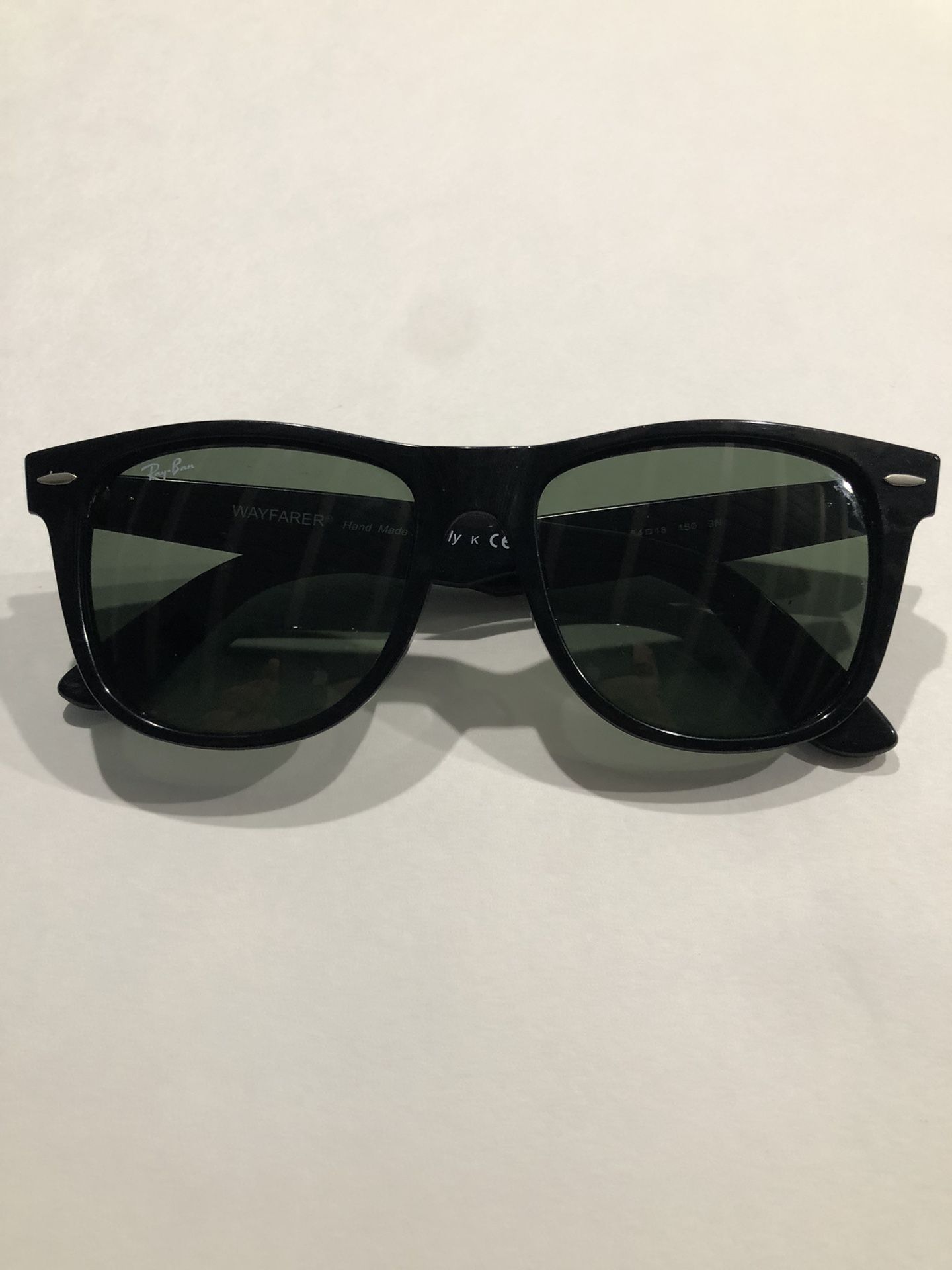 RAY-BAN BLACK WAYFERER SUNGLASSES