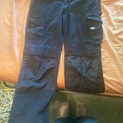 CAT Cargo Pants High Quality Work Wear 32 W 32 L