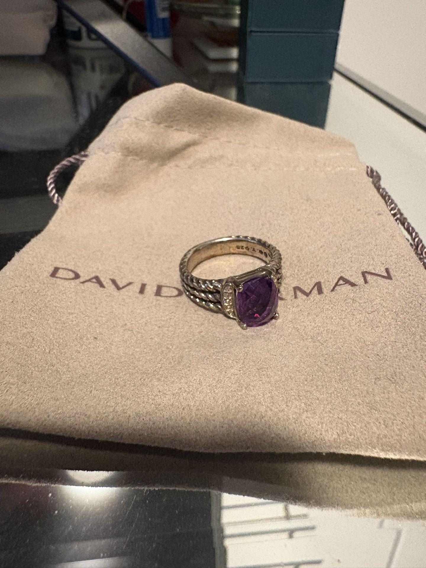 David Yurman Amethyst Ring