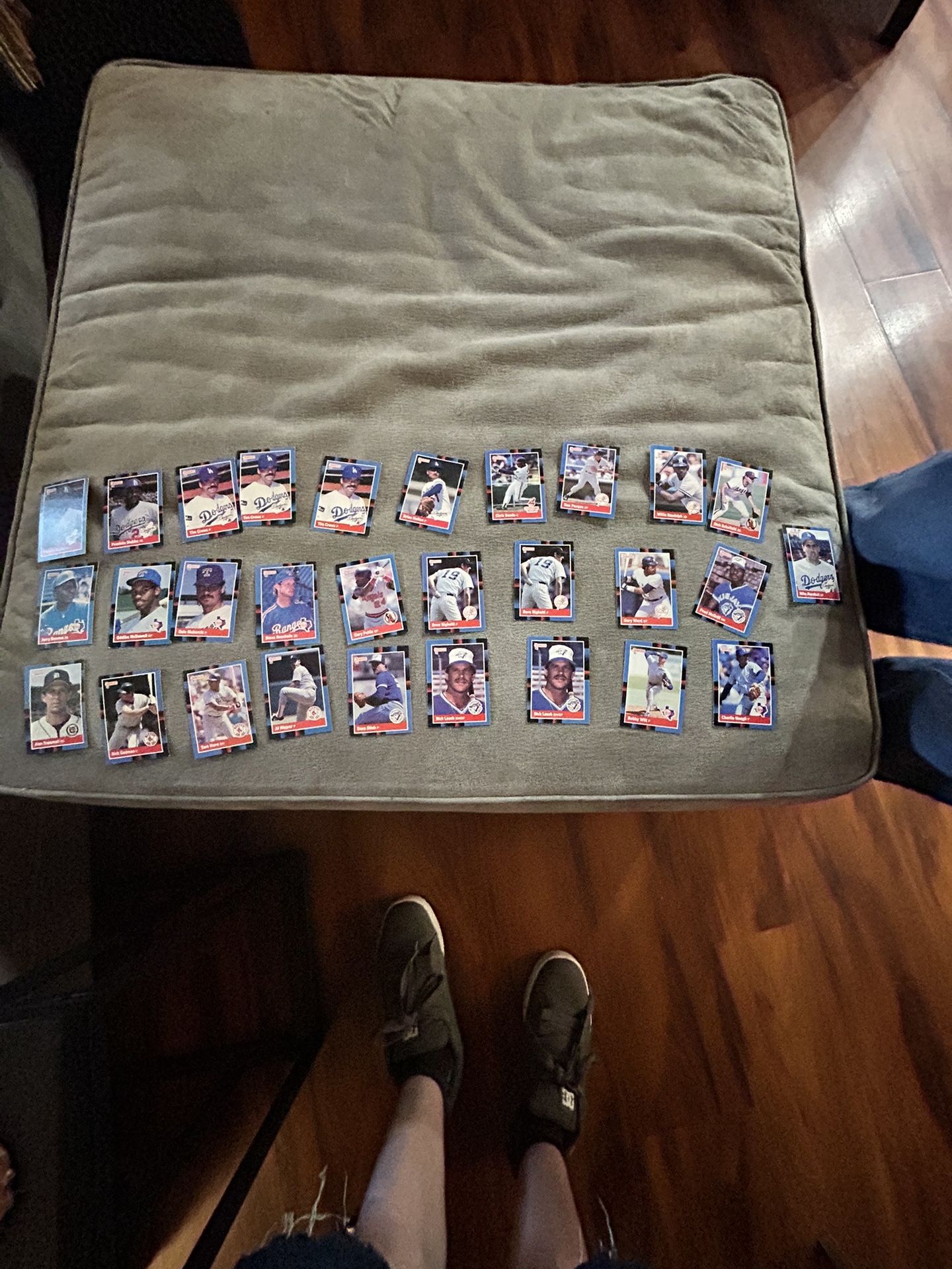 Vintage baseball cards