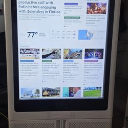 Standind digital Kiosk Dashboard 42" touchscreen HD Menu Games Home Business Church Promotions Ads$