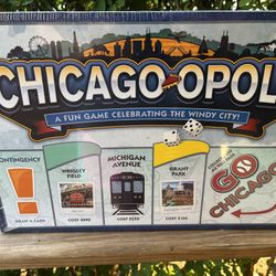 Chicago-opoly New Board Game Sealed 