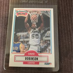 David Robinson Rookie Card Gem Condition 
