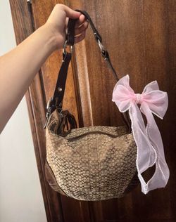 Vintage Coach Hobo Bag
