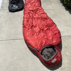 North Face 20F Backpacking Sleeping Bag Mummy Bag