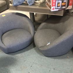 Round Swivel Chairs 