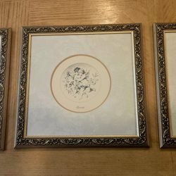 Set of 3 beautiful wall decorations