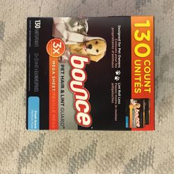 Bounce Pet Laundry Dryer Sheets