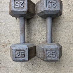 25lb Dumbbell Set