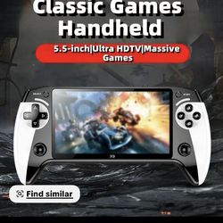 Handheld game with over 2000 games programmed