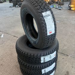 235/75R15 Goodyear Wrangler Radial Limited Stock New Tires Set Installed And Balanced Llanta Nueva Instalacion Y Balanceo incluido ✅✅