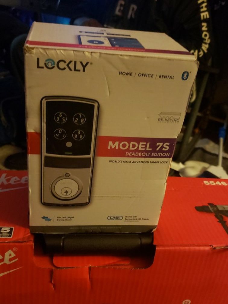 Lockly Model 7s Deadbolt Edition