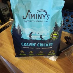 Jiminys "Cravin' Cricket" Dog Food