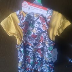 Very Cute Outfit And Matching Bed Size 6 To 9 Months New!