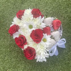Valentine, Flower arrangement