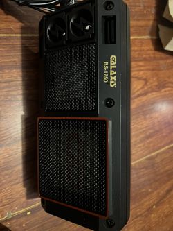 Vintage Mini 3 Way Speakers Pair By galaxis
