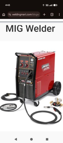Power Mig Welder Lincoln 350