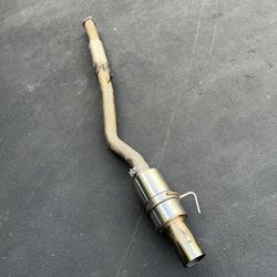 Z1 Motorsport Nissan z single exit racing exhaust