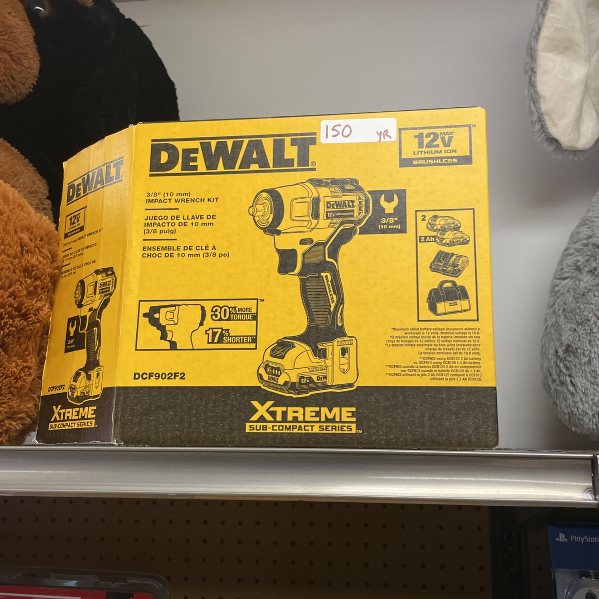 Dewalt 3/8” Impact Wrench Kit