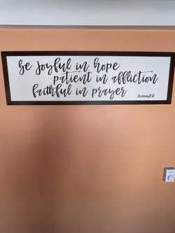 Canvas Bible Quote