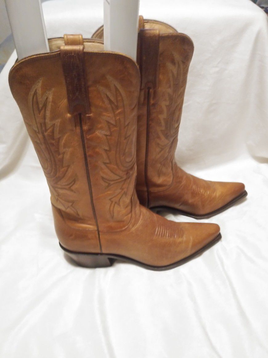 Charlie 1 Horse By Lucchese Western Cowboy Cowgirl Boots Size 7 1/2 B