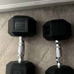 30 lbs dumbells