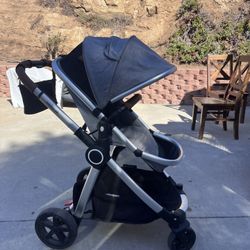 Mom Push Stroller & Bassinet 