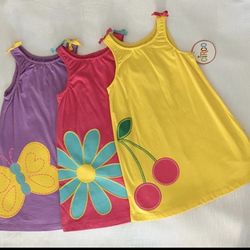 3 Circo Girl Dress Collection with assorted prints 