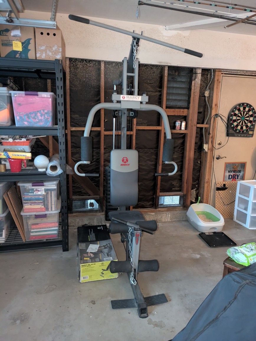 Marcy Home Gym Set Up 
