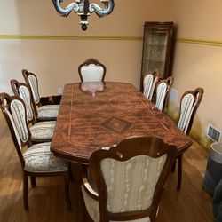 Extra-large dining table set