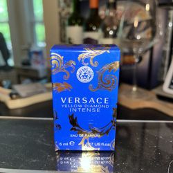 NIB Versace Yellow Diamond By Versace Perfume 0.17 Fl Oz