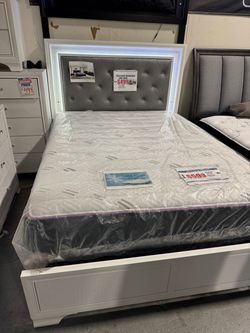 QUEEN BED FOR SALE (AVAILABLE IN KING*) !!NO CREDIT NEEDED !! TAKE IT HOME TODAY!! 🚛 SAME DAY DELIVERY AVAILABLE 🚚 Se Habla Español