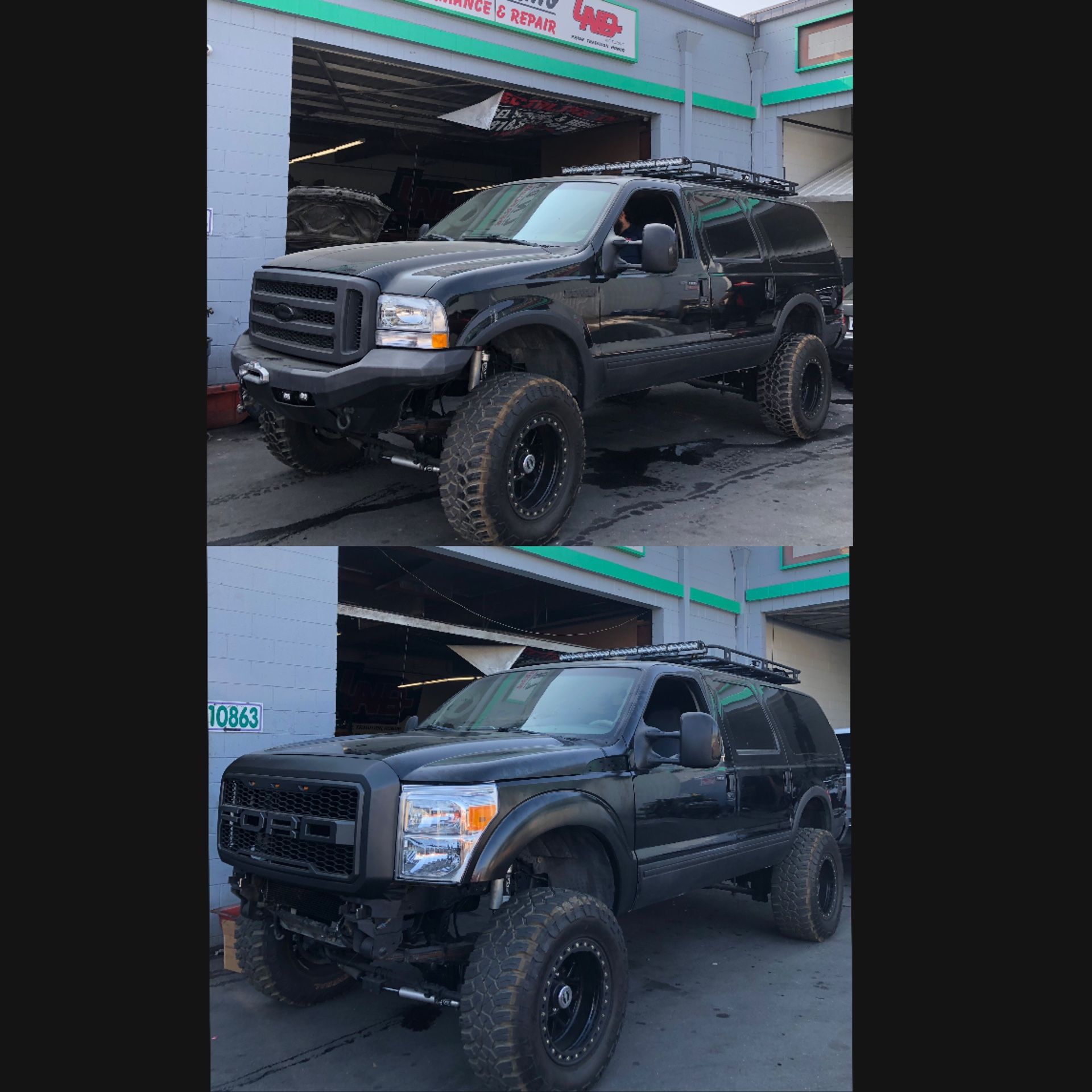 20112016 Excursion/F250/F350/Superduty front end conversion kit for