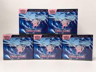 Chaos Rising Elite Trainer Boxes (ETB) - Pokemon TCG