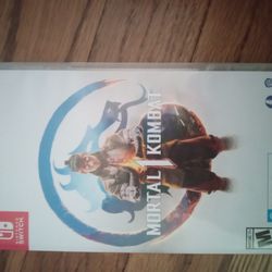 Nintendo switch mortal Kombat 1 open box condition